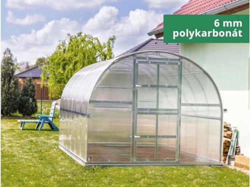 Odolný oblúkový záhradný skleník