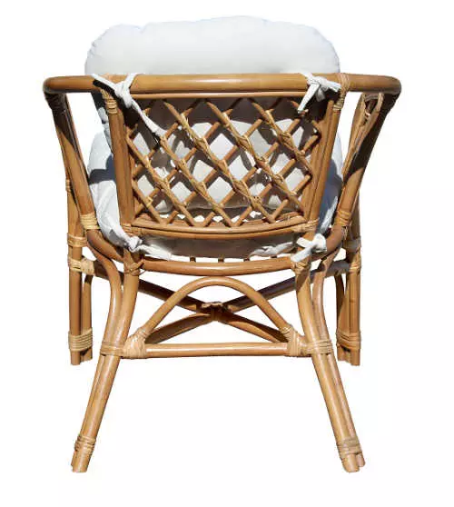 Bambusová stolička na balkón terasu alebo do záhrady