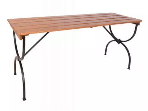 Obdĺžnikový drevený stôl